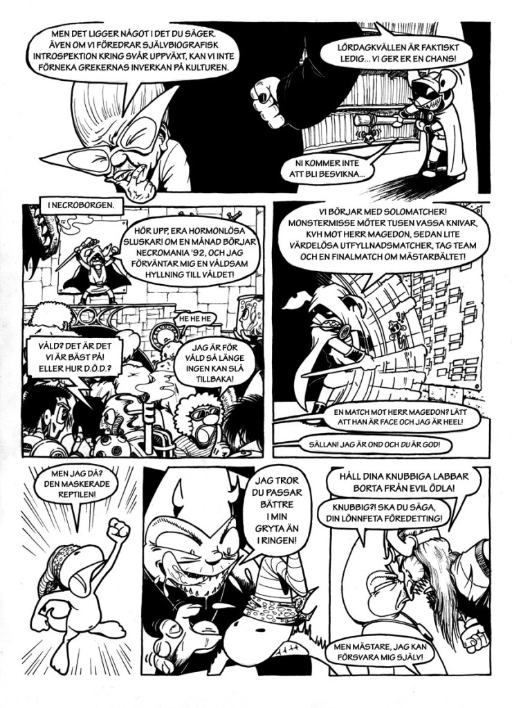 Prologue comic - page 4.