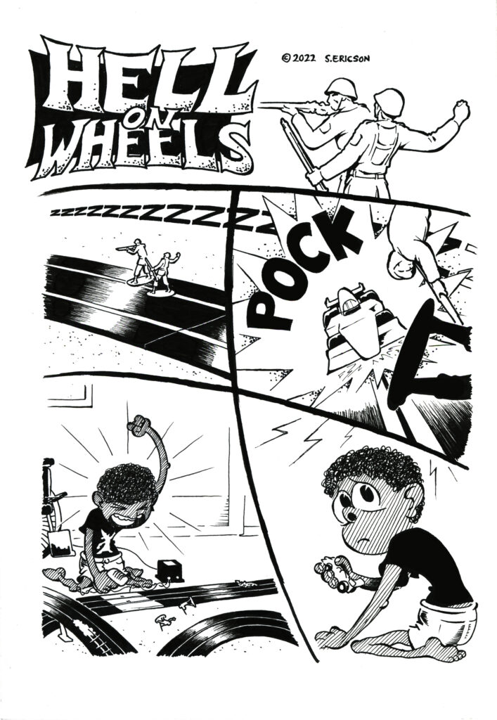 Hell on wheels, page 1